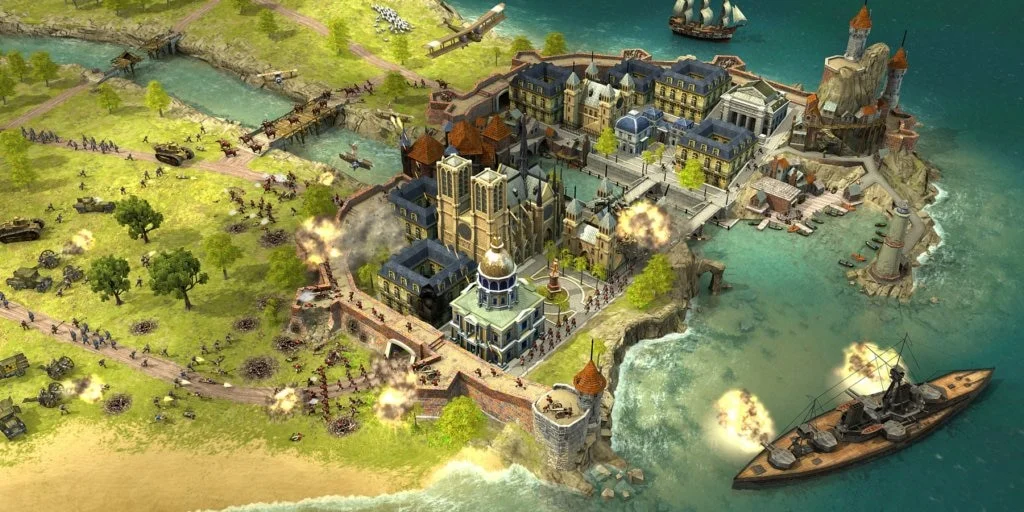 Rise of nations-battle