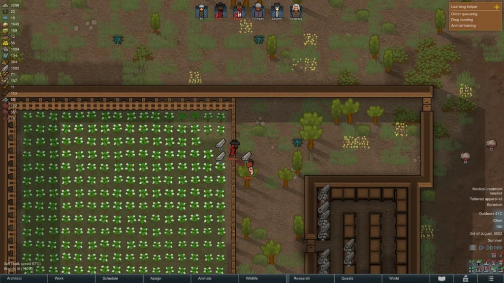 rimworld conflictos