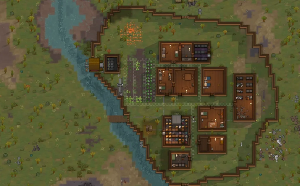 rimworld -colonos